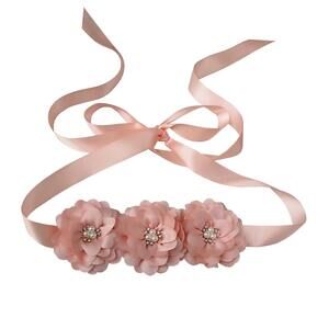 Flower Girl Sash Belt For Dresses Bride/bridesmaid Sash Belts Flower 1624